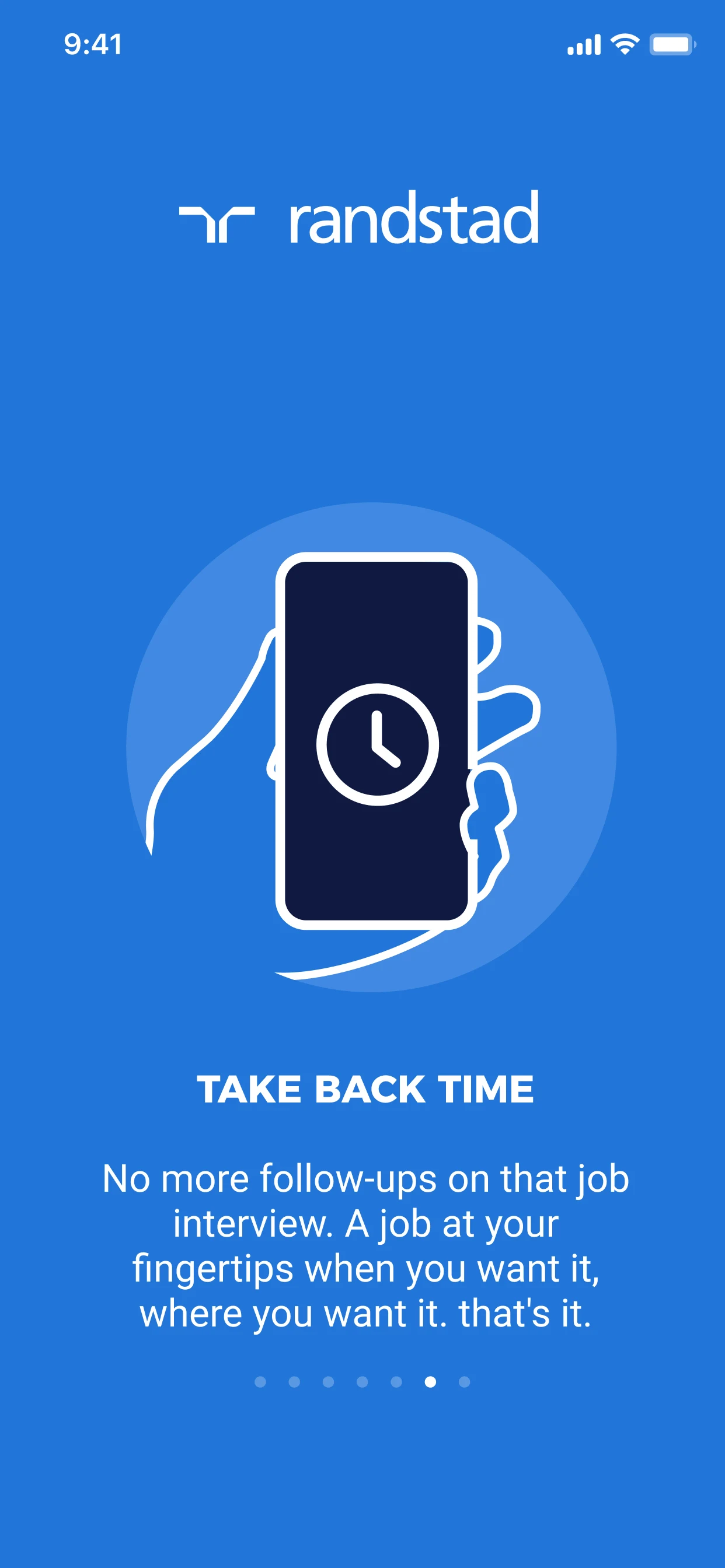 randstad: jobs for workers screenshot
