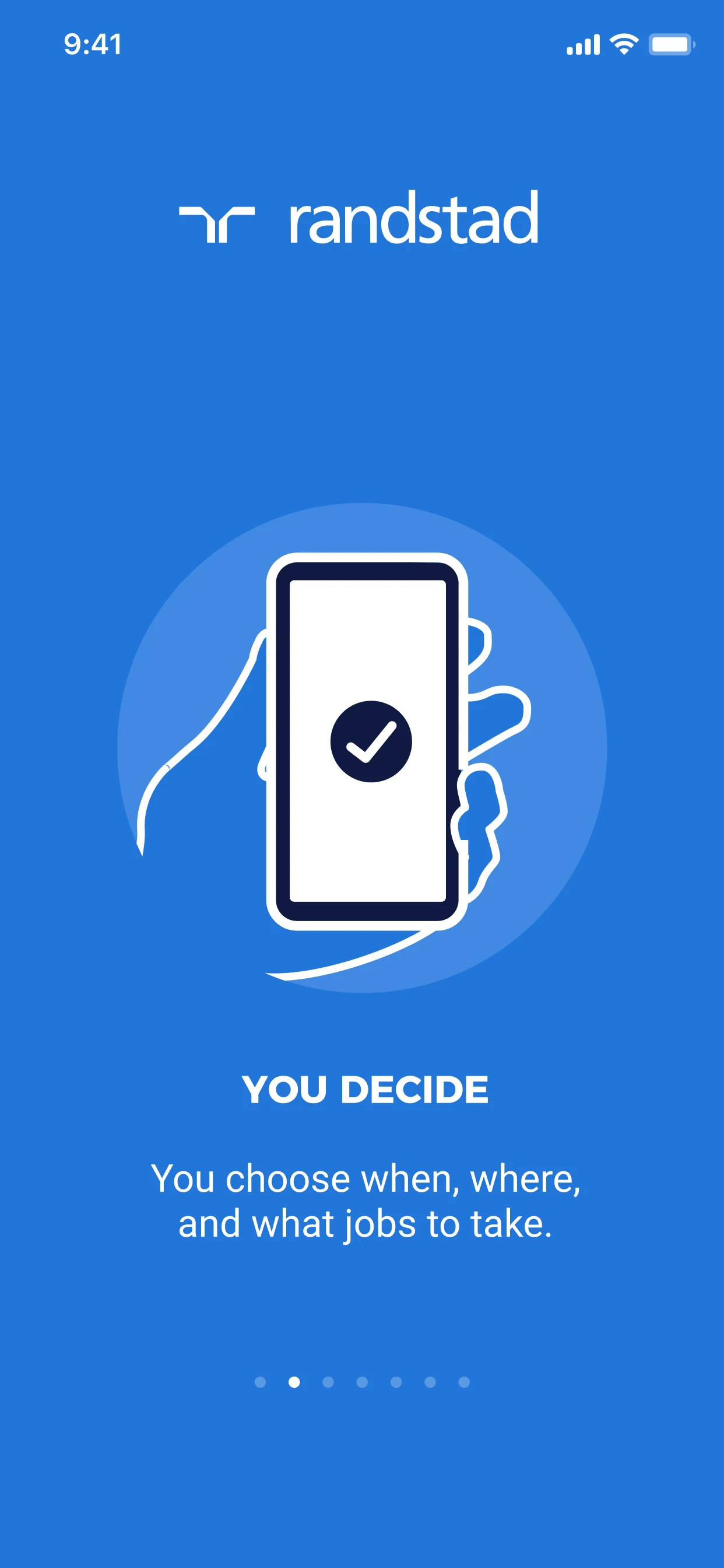 randstad: jobs for workers screenshot